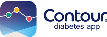 CONTOUR®DIABETES應用程式標誌