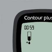 CONTOUR®PLUS ELITE† is the only meter with a 60 second count down